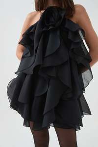 New Arrivals: Pandorea Layered Mini Dress in Black