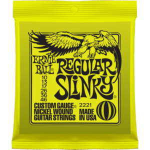 Products: Ernie Ball Electric Guitar Strings - Range of Gauges Available
