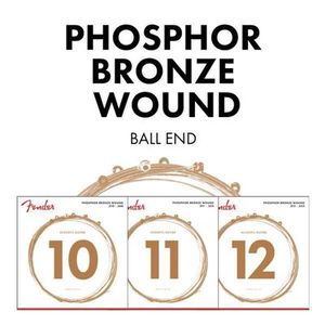 Products: Fender Phosphor Bronze Acoustic Guitar String Set