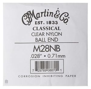 Products: Martin Classical Guitar Single Strings - Ball End