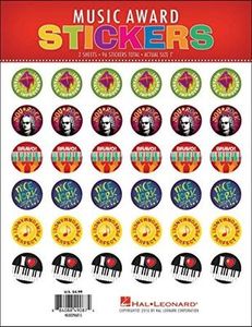 HLSPL Music Award Stickers