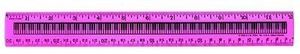 Products: Ruler 30cm Keyboard - Assorted Colours