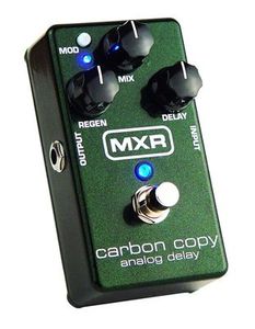 Products: MXR Carbon Copy Analog Delay Pedal. RRP $449.00