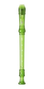 Yamaha Descant (Soprano) Recorder - 3 Piece - Transparent Green