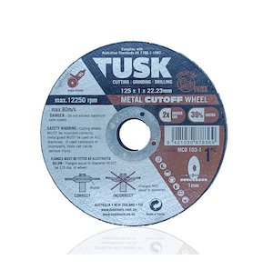 Grinder Discs: Metal Cut-off Wheel 76 x 1 x 10 10pc