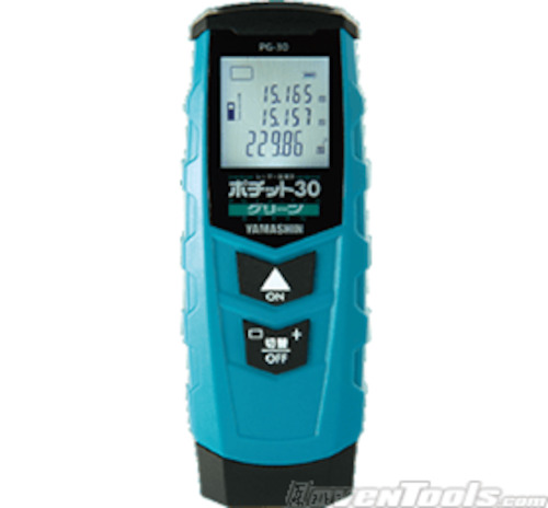 Distance Meter: Yamashin Green Laser Distance Meter 30M PG-30