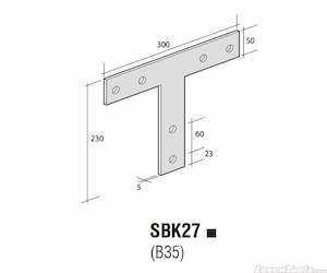 Timber Connectors: T Bracket
