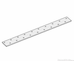 Timber Connectors: Sheet Brace Strap 25 x 1.0 x 300mm
