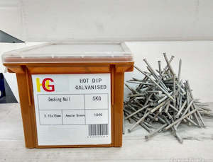 Loose Nails: KBAO Decking Annular Groove Nail - HD Galv 5KG