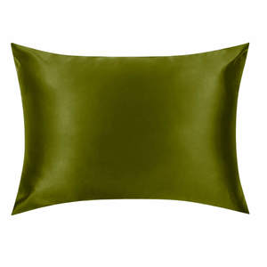 Silk Queen Pillowcases Nz Auckland Wellington Christchurch Hamilton: Olive Green Mulberry Silk Pillowcase – NZ Standard Size (Queen), Zip Closure