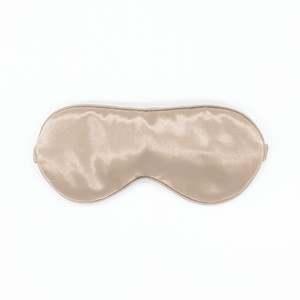 Silk Sleep Masks Luxury Mulberry Silk Eye Mask Lovesilk Nz: Silk Sleep Eye Mask - Champagne Gold