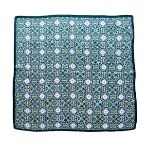 Daisy Mirage Pure Mulberry Silk Square Scarf Bandana