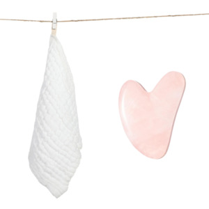 Muslin Face Cloth & Guasha