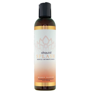 Sex Toy Best Sellers: Sliquid Balance Splash Mango Passion Gentle Feminine Wash 8.5oz - 265ml