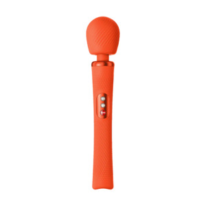 Vibrators: Fun Factory Vim Vibrating Wand - Sunrise Orange