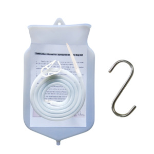 Anal Toys: Auri Springmed Anal Douche Bag Kit - 2L