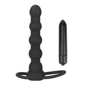 Anal Toys: Lovetoy Vibrating Rock Balled Double Prober