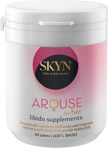 For Better Sex: SKYN Arouse for Her Libido Supplements 60 Tablets