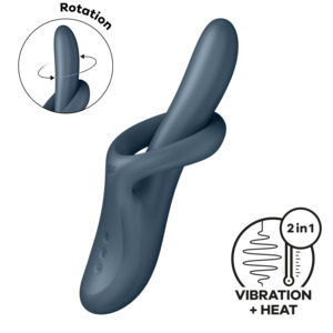Year Of The Rabbit: Satisfyer Heat Flex 4 Flexible Rotating Head Heating Vibrator