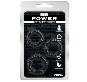 GK COCK RINGS (3 Pack)