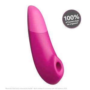 Clitoral Massagers: Womanizer Enhance 2-in-1 Clitoral Stimulator with Pleasure Air & Vibrations