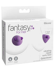 Fantasy For Her Vibrating Nipple Suck-Hers