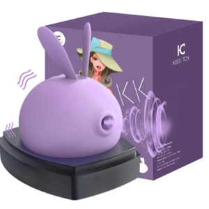 Nipple Play: KISSTOY KK Suction Vibrating Nipple Clitoris Stimulator