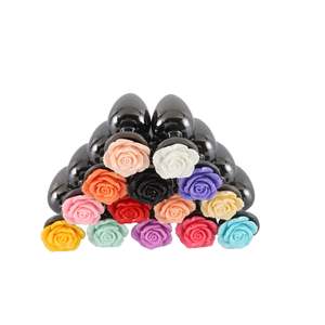 Butt Plugs: Lovendur Rose Anal Plug - Set of 3