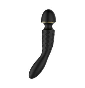 Bullet Vibrators: Playful Diamonds The Emperor - Wand Massager - Black