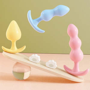 MIZZZEE Jelly Butt Plug Set
