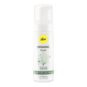 Sex Toy Best Sellers: pjur ORGANIC Fresh - Refreshing Care Foam - 150ml