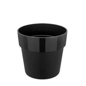 Pots: Cover Pot - Elho B.For Original - 14cm BLACK