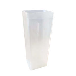 Pots: Rain DEEP MINI Clear Root Trainer Seedling Propagation Pots - 3 PACK - 5cms x 11.5cms - 220ml - $1.15 each