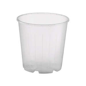 Pots: Rain 14 Clear Nursery Pot - 14cm x 12.5cm - 1.3L - from 90c each