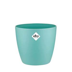 Pots: Cover Pot - Elho Brussels Round - 14cm Mint
