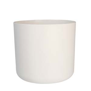 White: Cover Pot - Elho B.For Soft - 16cm White
