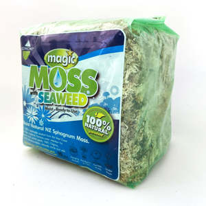 Egmont: Egmont Magic Moss - Sphagnum Moss + Seaweed - Ready to Use - 10 Litres (15cm x 15cm compact cube)