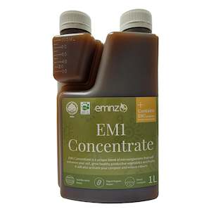 Indoor Plant Fertiliser: EM1 Concentrate 1 litre - Makes 100 litres