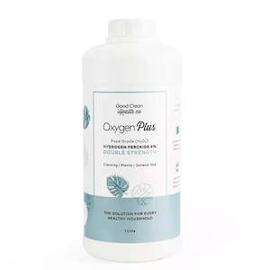 Oxygen Plus For Plants - Hydrogen Peroxide 6% Double-Strength - 1 Litre