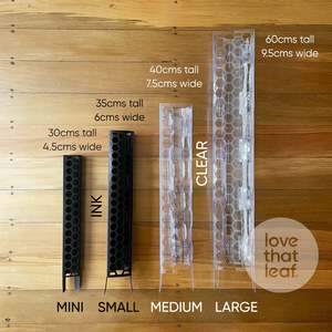 Canopy: CANOPY Extendable Grow Pole - CLEAR 34cms MINI [from $5 each]