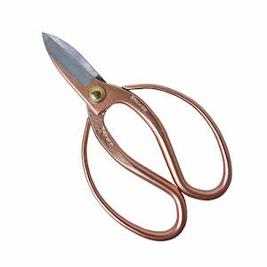 Snips Scissors: Hidehisa Indoor Plant Shears - Medium - Rose Gold