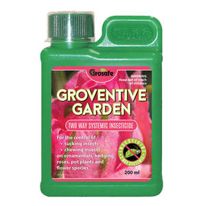 Top Rated: Grosafe Groventive - Systemic Insecticide for Aphids, Mealybugs, Mites, Scale & Thrips - 200ml