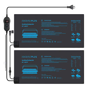 Inkbird Plus DOUBLE - 2 Heat Pads + Temperature Controller - 52 x 25 cms each