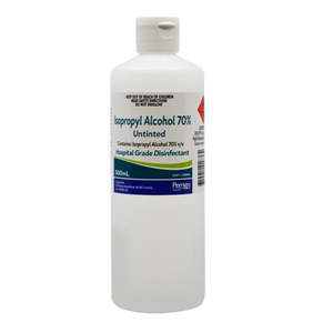 New: Perrigo 70% Isopropyl Rubbing Alcohol - Mealybugs, Aphids, Spider Mites & Scale - 500ml