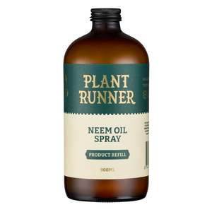 Indoor Plant Fertiliser: NEW Plant Runner Neem Oil Leaf Shine REFILL 980ml