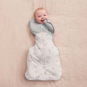 Stage 1 Newborn Swaddling: Swaddle Up™ Warm 2.5 TOG - Cloud Bunnies