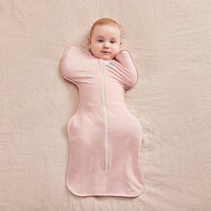 Stage 1 Newborn Swaddling: Swaddle Up™ Original 1.0 TOG - Powder Pink Twinkle