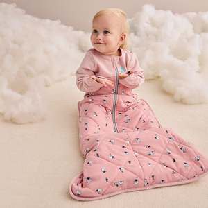 Sleep Bag Organic Warm 2.5 TOG - Lambs Best Friend Rose (6-18mths)