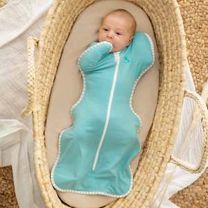 Stage 1 Newborn Swaddling: Swaddle Up™ EcoVero™ - Marine