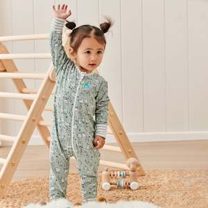 Original Swaddles: Long Sleeve Footless Romper - Olive